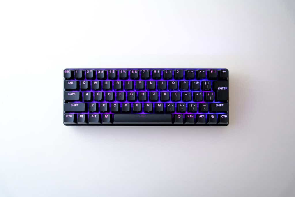 SteelSeries Apex Pro Mini Wirelessをレビュー：アクチュエーション