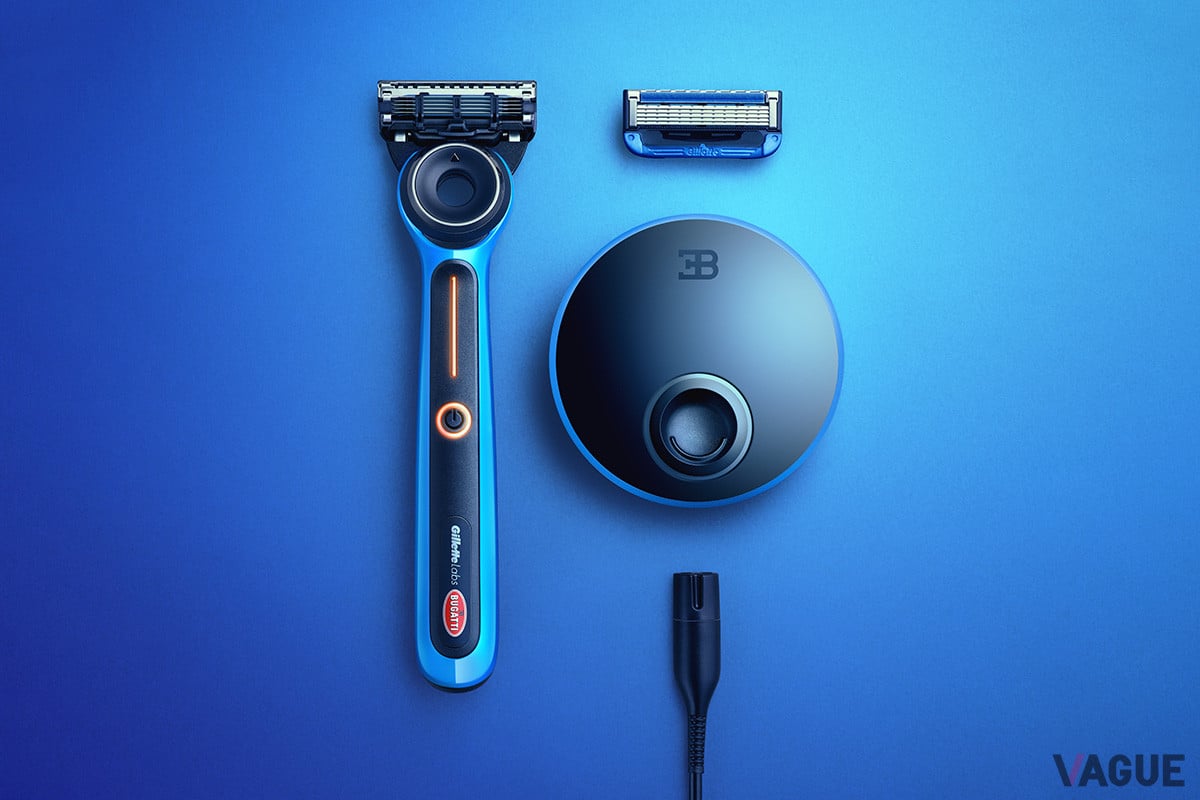 ブガッティが髭剃りを作った！ ジレッタとコラボしたシェーバーは温熱