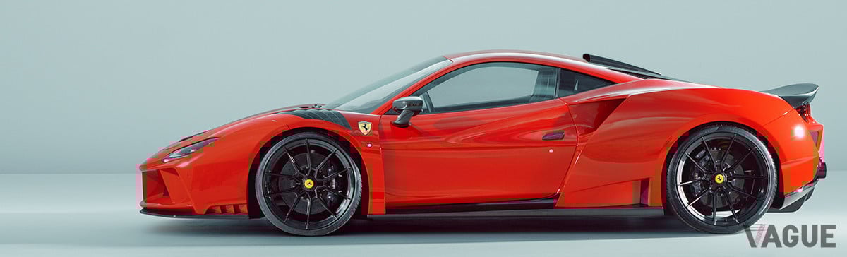 約1億円の改造フェラーリ」東京オートサロン2022でインポートカー部門