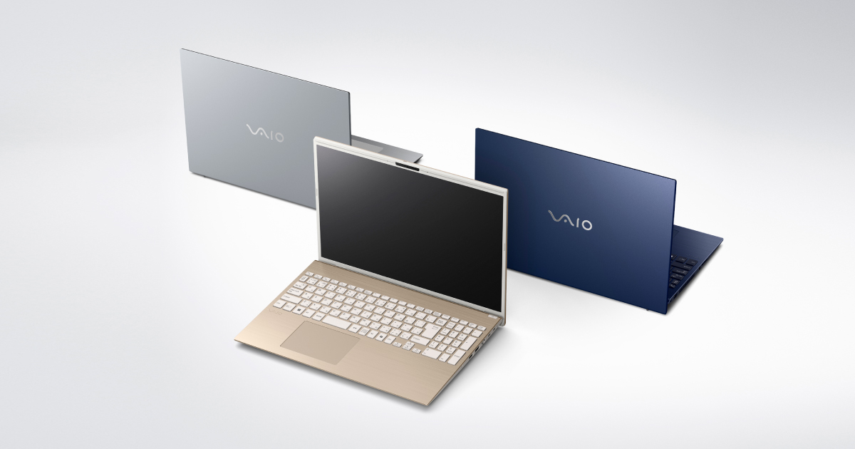厳選機能の“定番”PC「VAIO F16・F14」がより使いやすく軽量・堅牢に進化