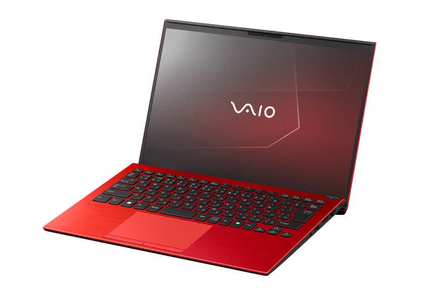 待望の新色「ファインレッド」が軽量モバイルPC「VAIO® SX14-R」に登場
