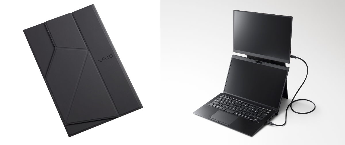 VAIOが世界最軽量*のモバイルディスプレイ「VAIO Vision+」を発表