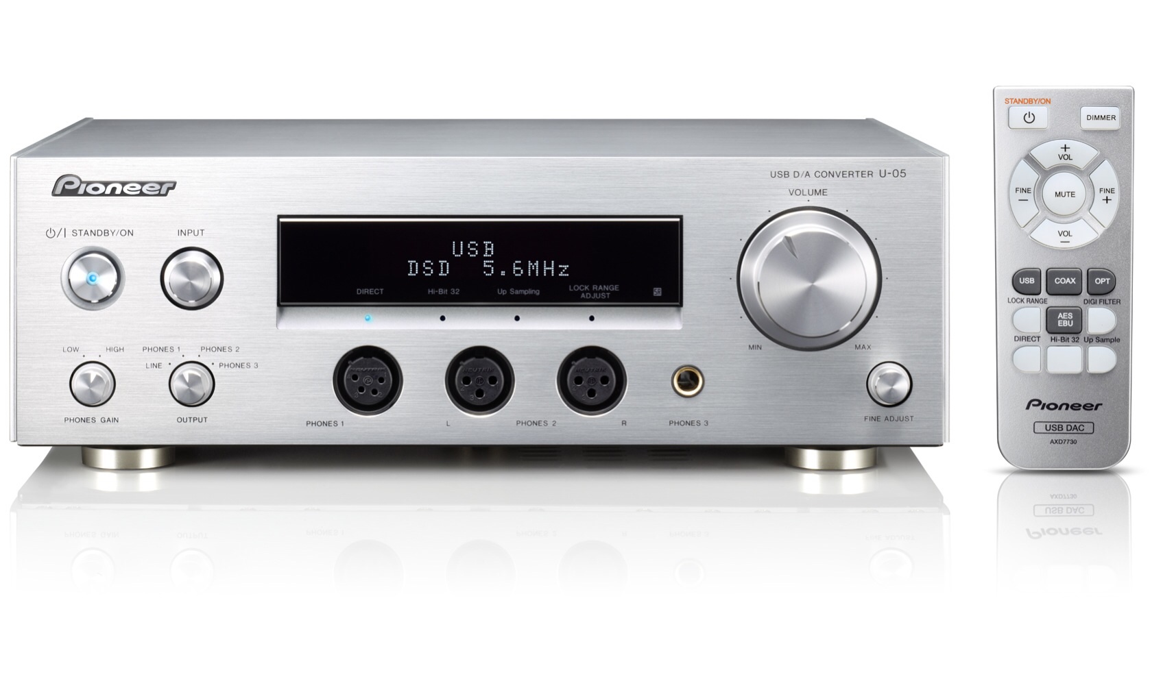 パイオニアからDAC内蔵のバランスヘッドフォンアンプ、U-05登場: Music