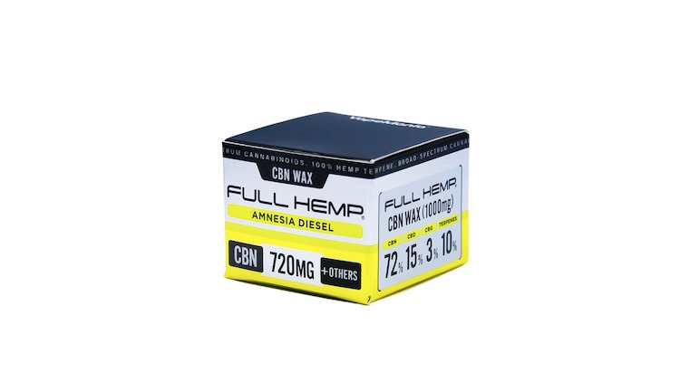 FULL HEMP CBNワックス AMNESIA DIESEL CBN720mg - VapeMania
