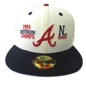 59FIFTY GOOPERSTOWN MLB 93 Division Champs アトランタ ブレーブス