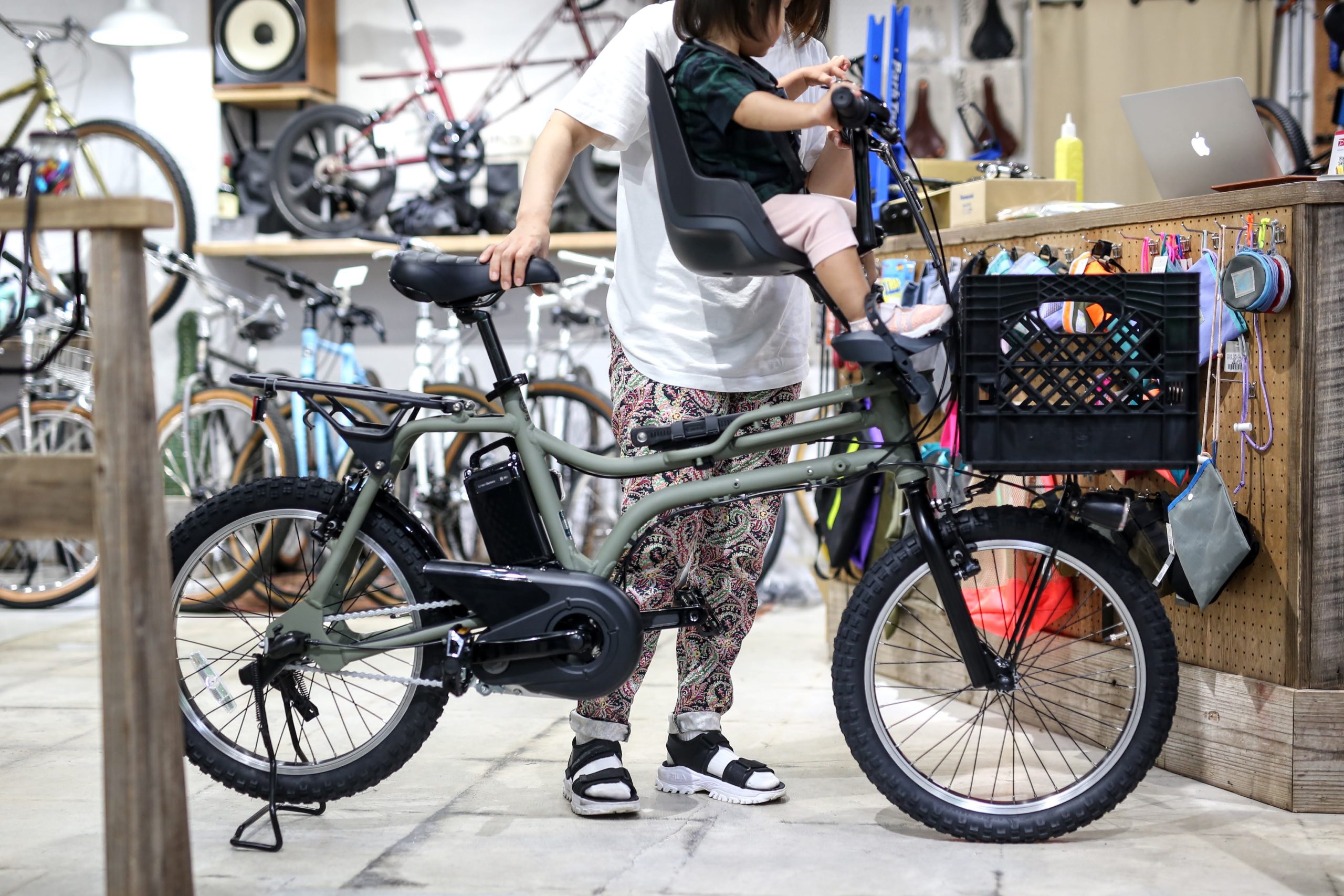 Panasonic EZ ＋ チャイルドシート（前のせ編） – velo life UNPEU 中津店