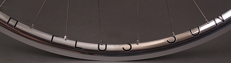 H Plus + Son Archetype Silver Phil Wood Track hubs Wheelset – Velo