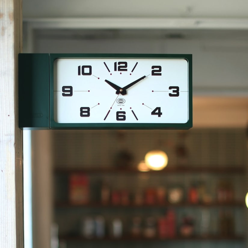 グリーン、グレー欠品(出荷時期未定) ダルトン DULTON 時計 ダブル