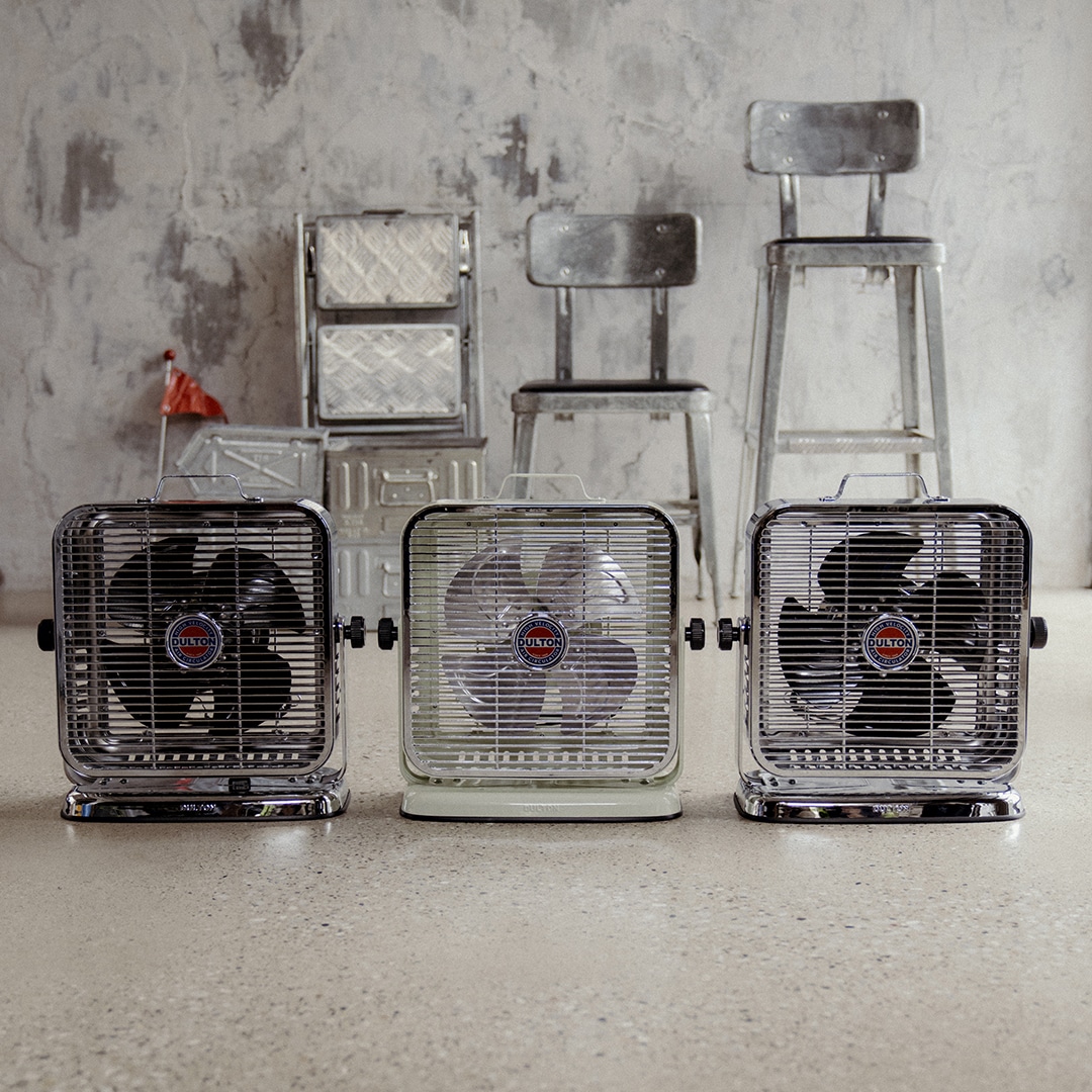 ダルトン DULTON 扇風機 エアー サーキュレーター クローム DTN