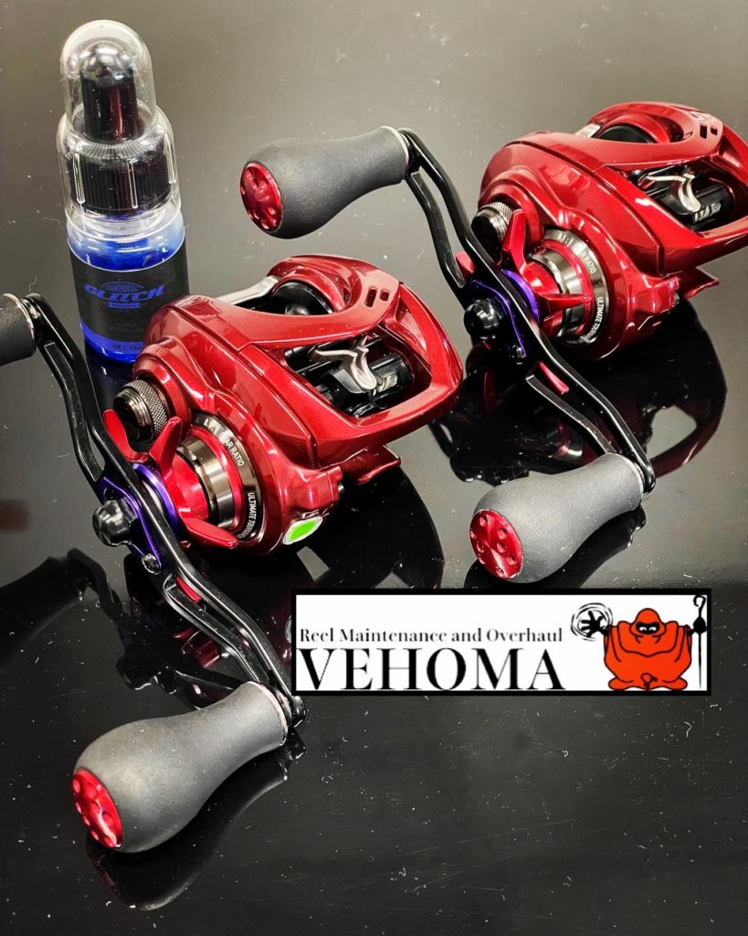 ダイワ 19 アドミラ 100XH オーバーホール 各部錆 ウォームシャフト摺