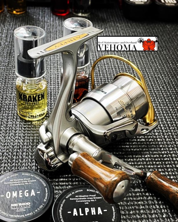 ダイワ 04トーナメントエアリティー2500 オーバーホール シュルシュル