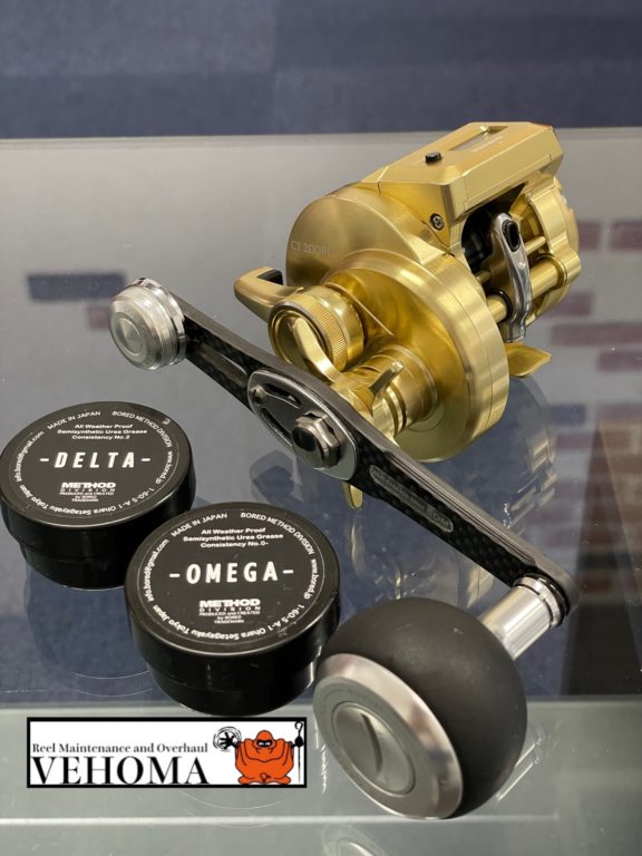 ダイワ 00 ミリオネアCV-X103 オーバーホール - 関西・兵庫でリールの