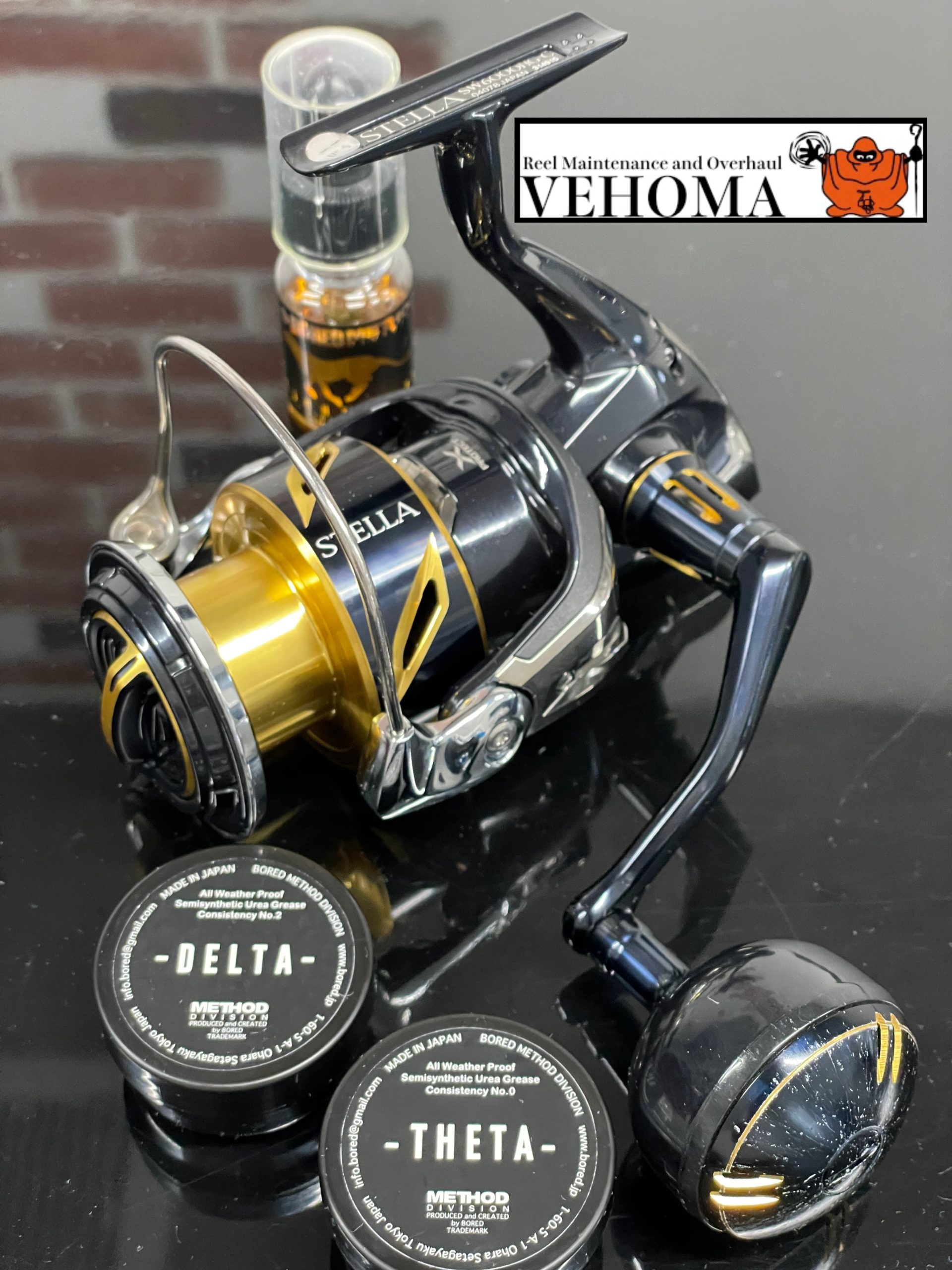 20ステラSW6000HG オーバーホール ハンドル回転時にカチっという異音