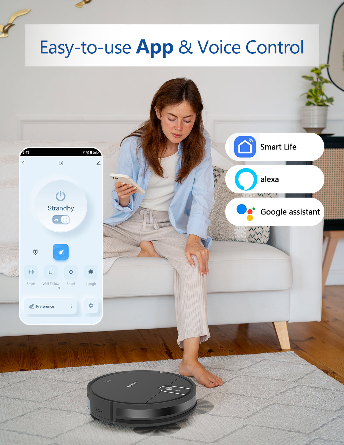 L6 Robot Vacuum Cleaner – Verslife