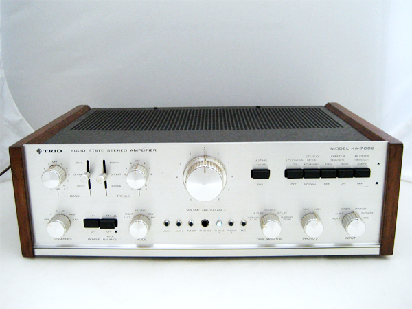 東伯店(琴浦町)】名機 トリオ プリメインアンプ KA-7002を買取させて