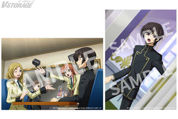 4月24日(月)より発売開始 「コードギアス 反逆のルルーシュ 生徒会