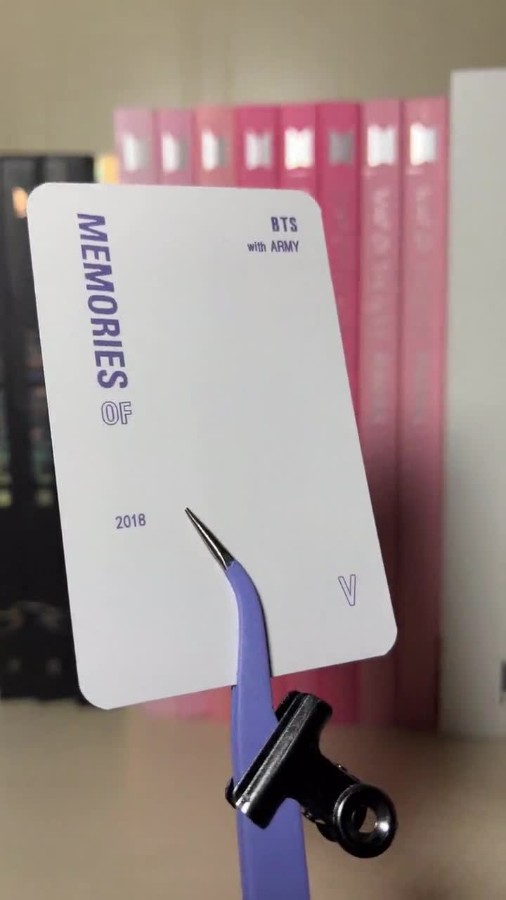 Bts Memories 2018 Dvd Photocard - Etsy