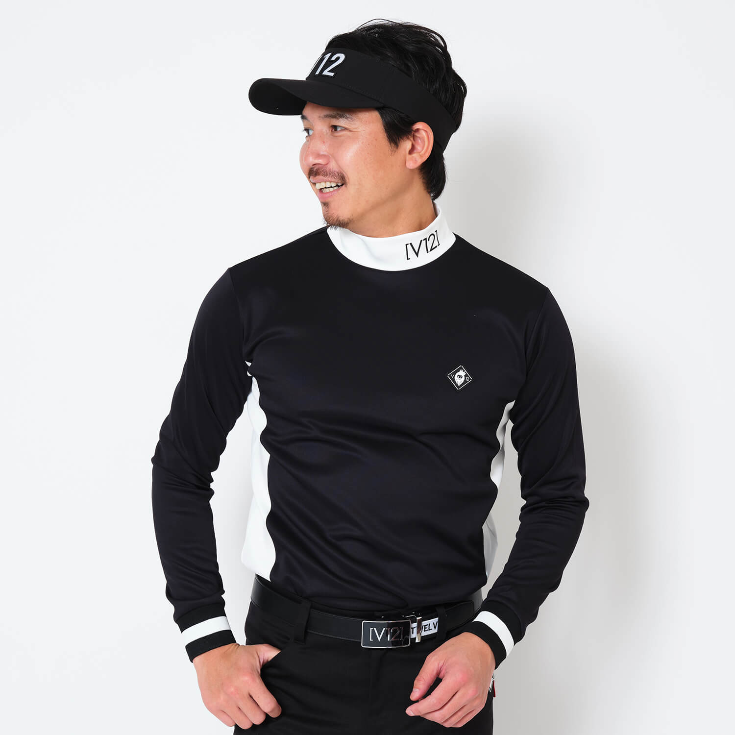 V12] ゴルフ メンズ 長袖 モックネック RIB MOCK | 【公式通販】