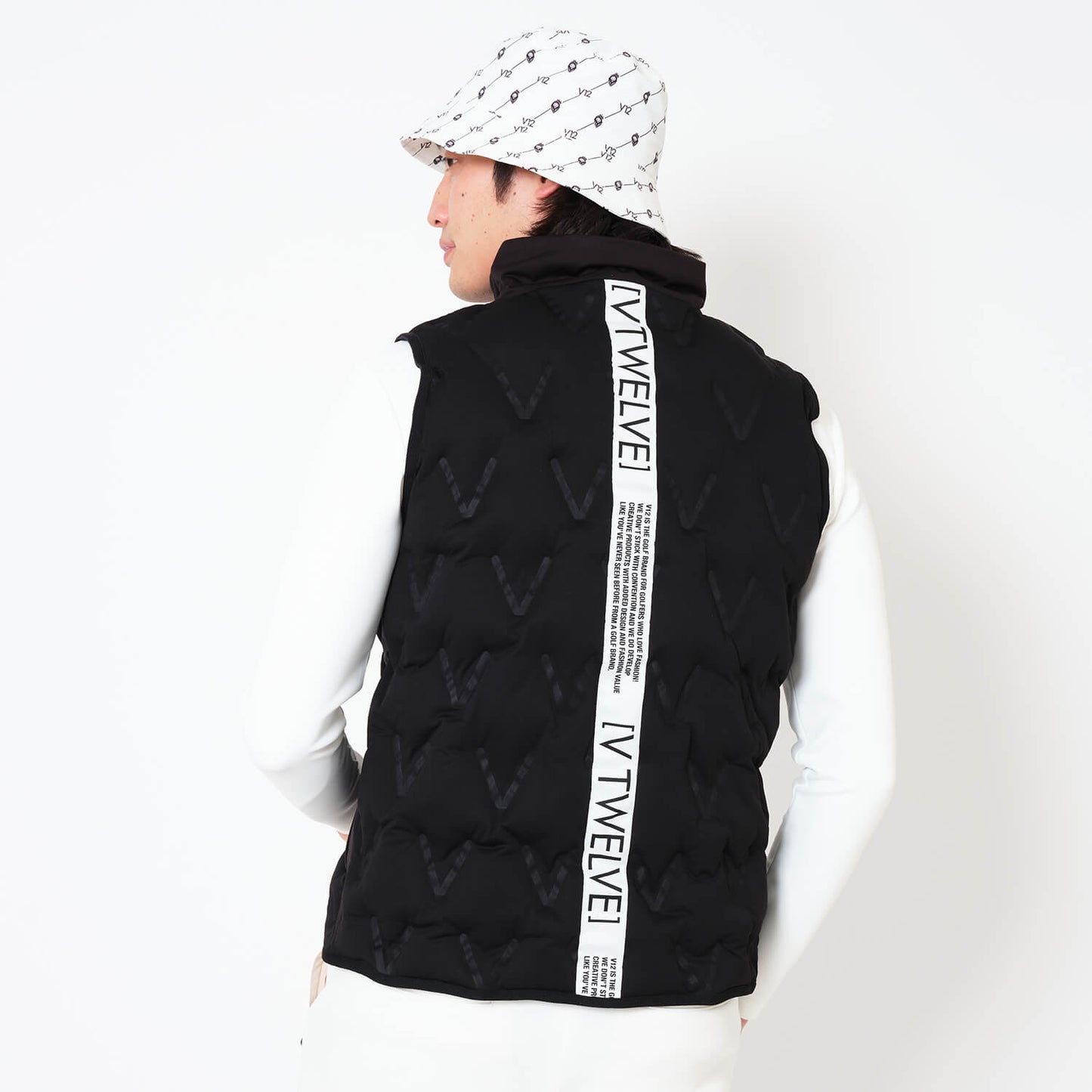 V12] ゴルフ メンズ ベスト BACK TAPE VEST | 【公式通販】