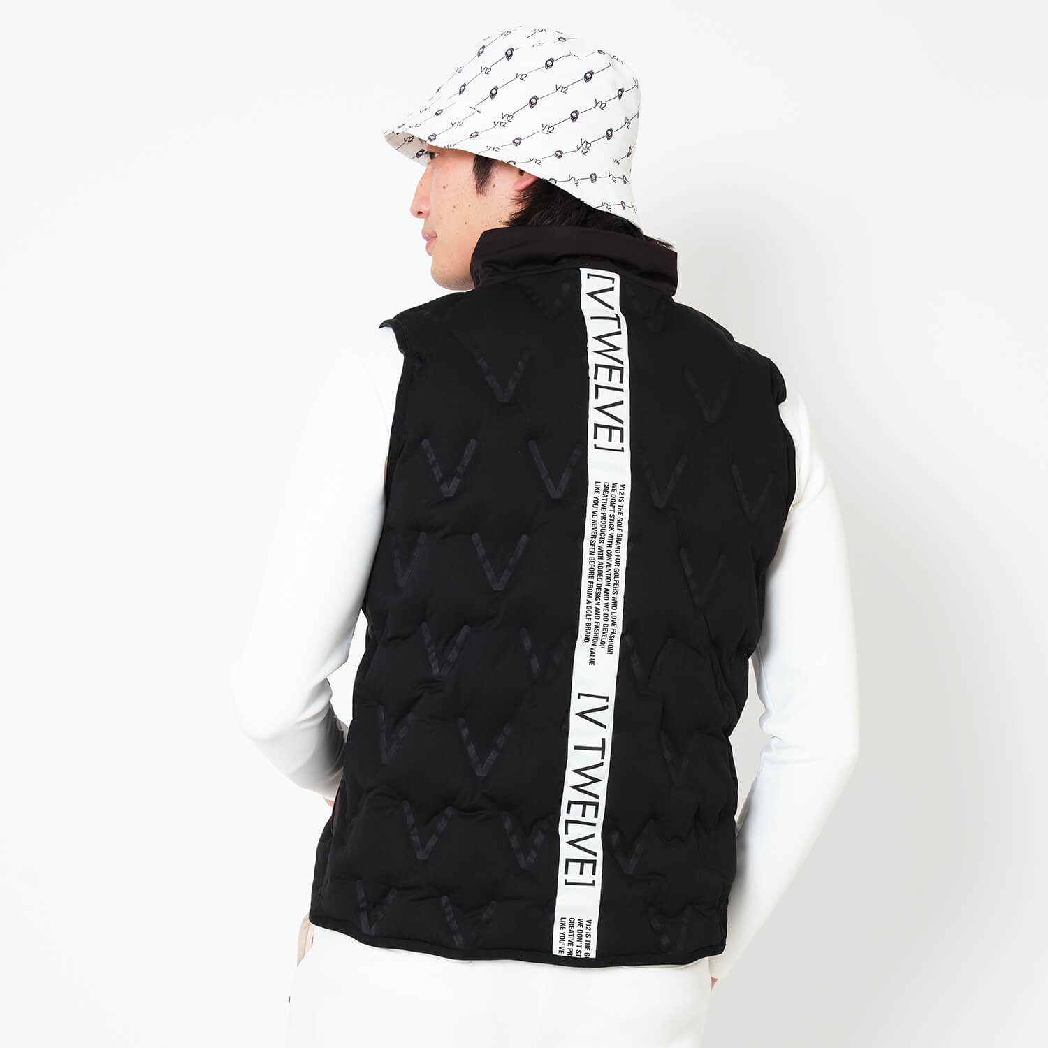 V12] ゴルフ メンズ ベスト BACK TAPE VEST | 【公式通販】