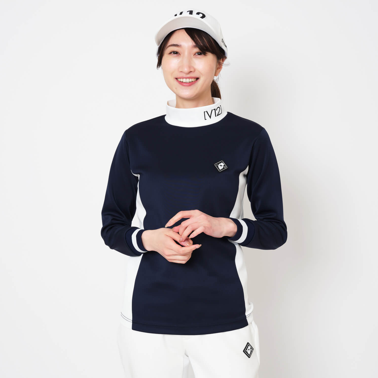 V12] ゴルフ レディース 長袖 モックネック RIB MOCK | 【公式通販】
