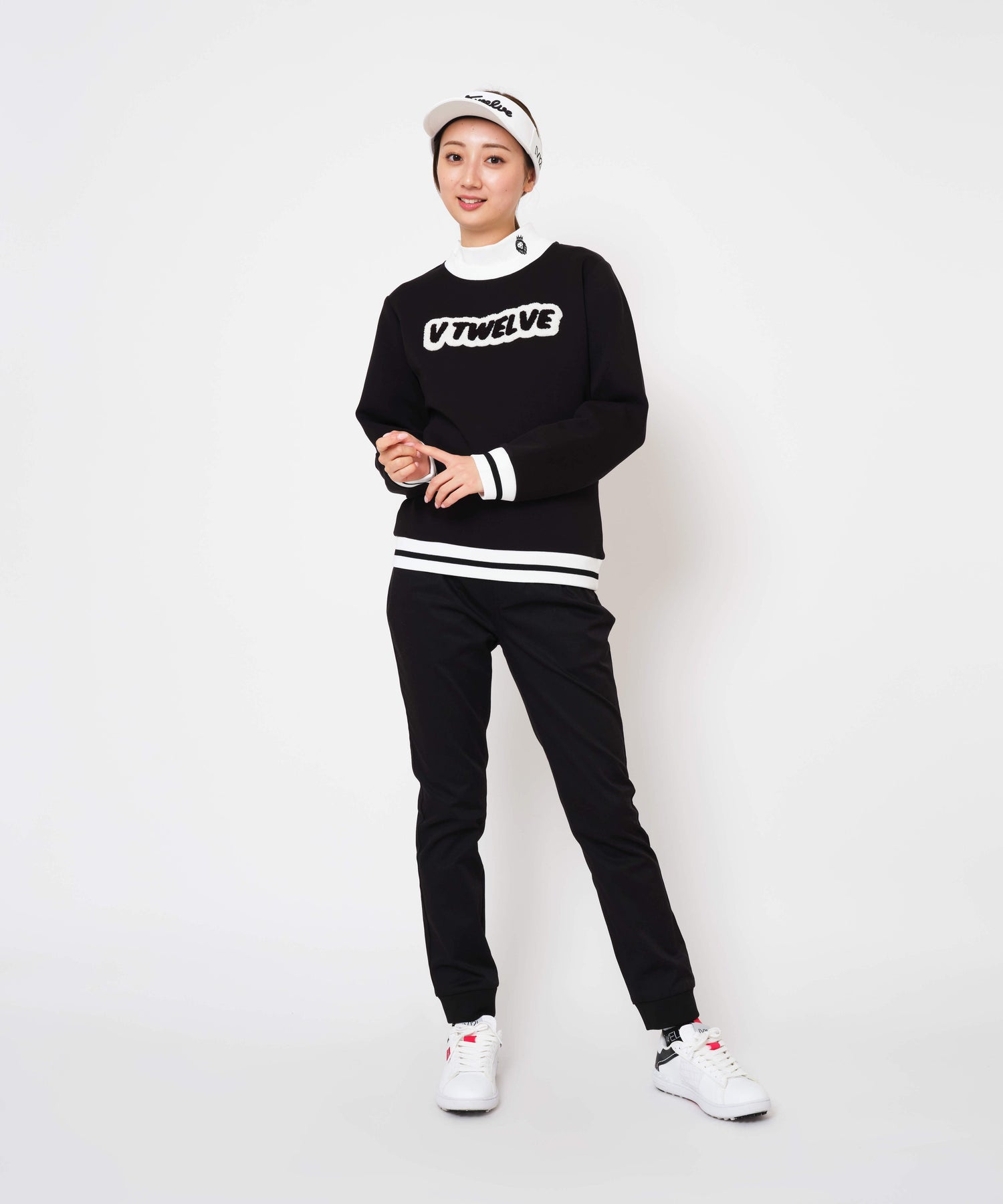 V12] ゴルフ レディース スウェット FLUFFY CREW | 【公式通販】