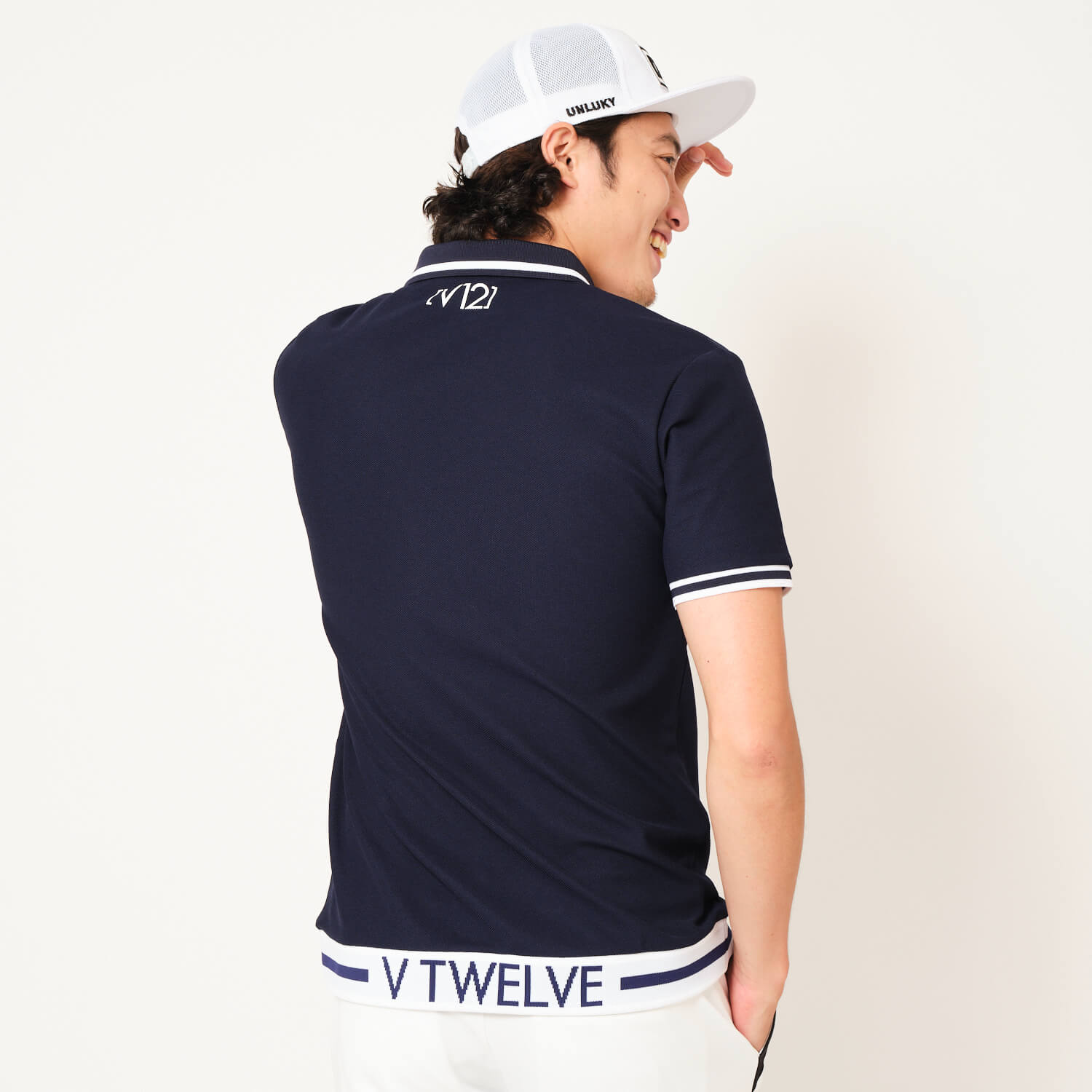 V12 ゴルフメンズ ポロシャツ 吸水速乾 LIB OUT POLO | 【公式通販】