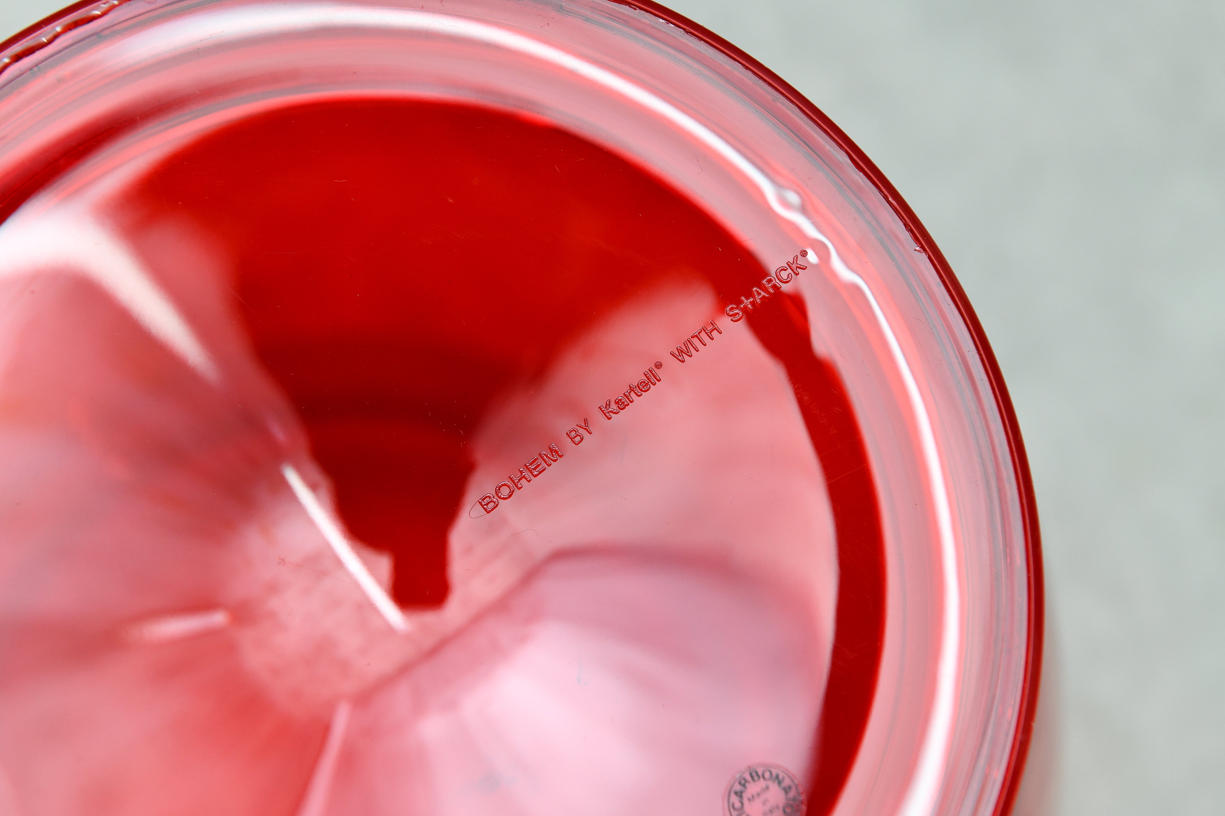 デッドストック｜Kartell】La Boheme ラボエム フラワーベース クリア