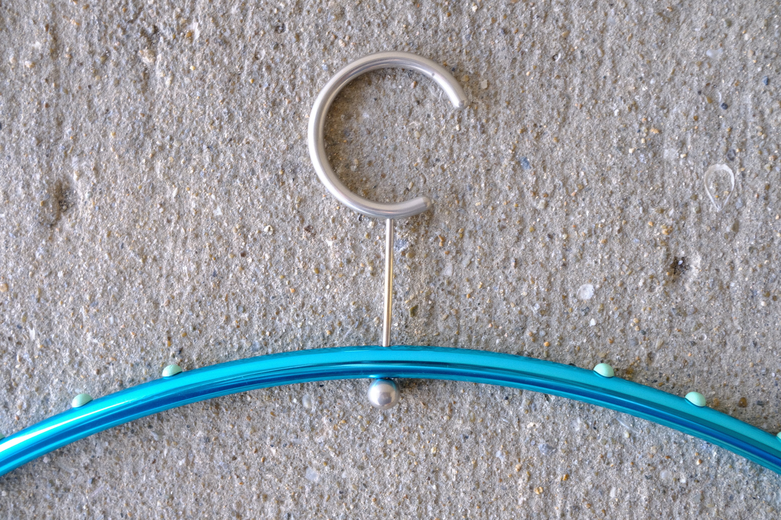 倉俣史朗 デザイン「ALUMINIO」ハンガー 1990年代製 spiral