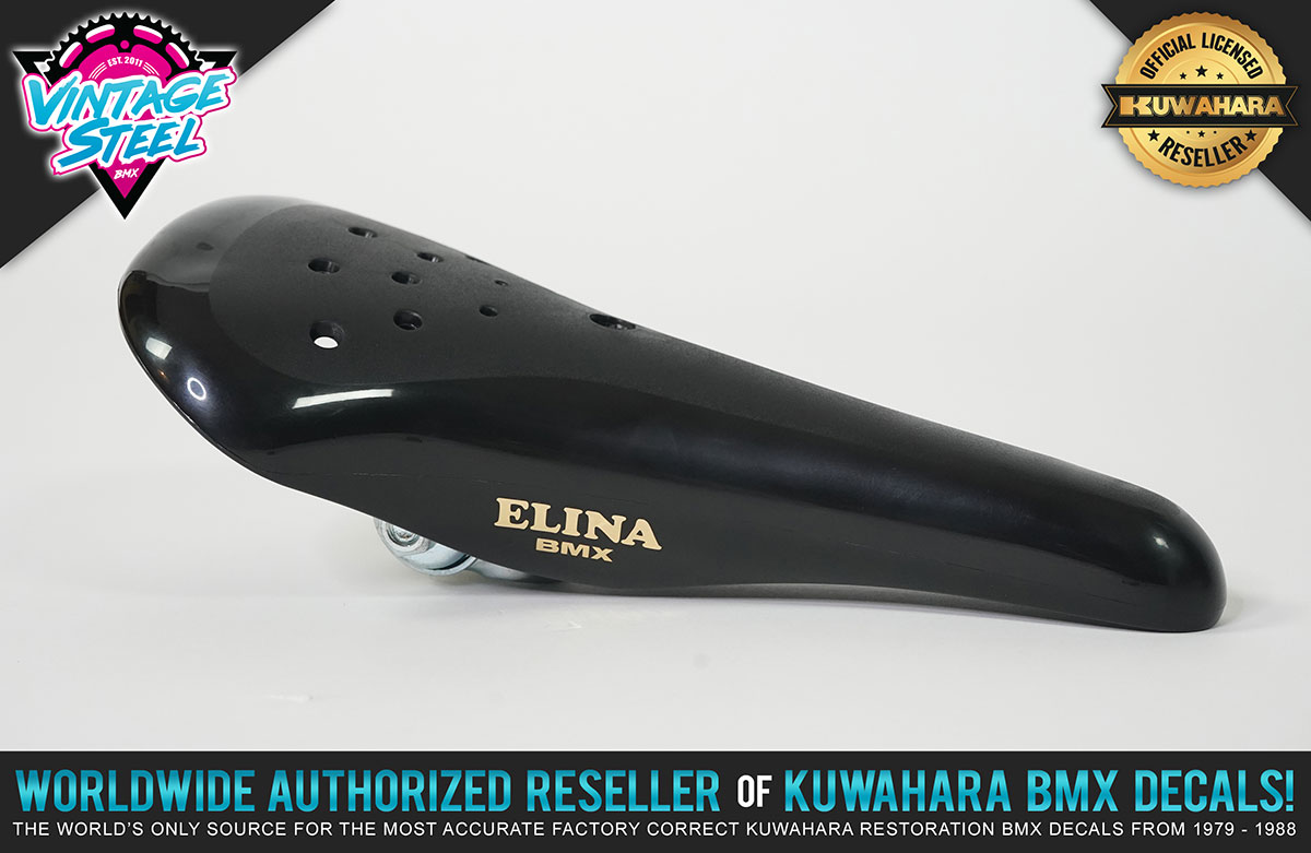 ELINA BMX Saddle - Vintage Steel