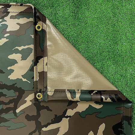 防炎・デザイン】迷彩柄ターポリン アーミー 0.43mm（VB-043AM