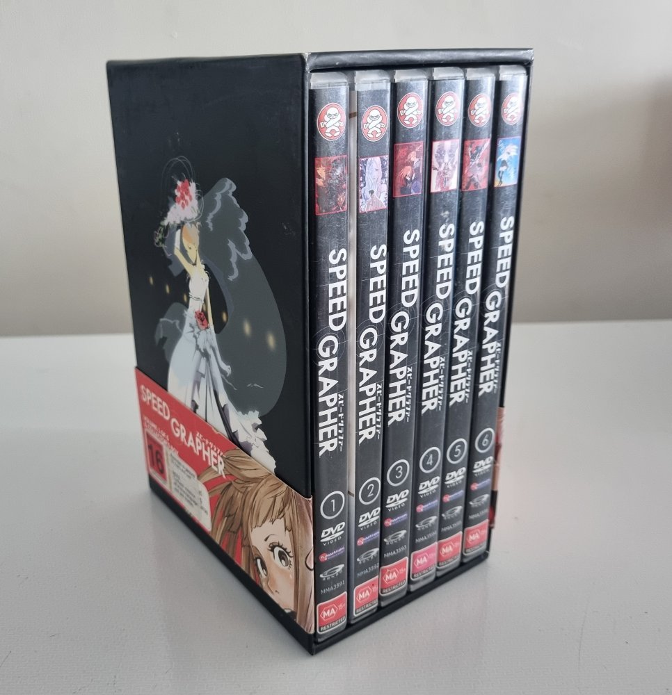 Speed Grapher - 6 Disc Box Set - 2005 (DVD)