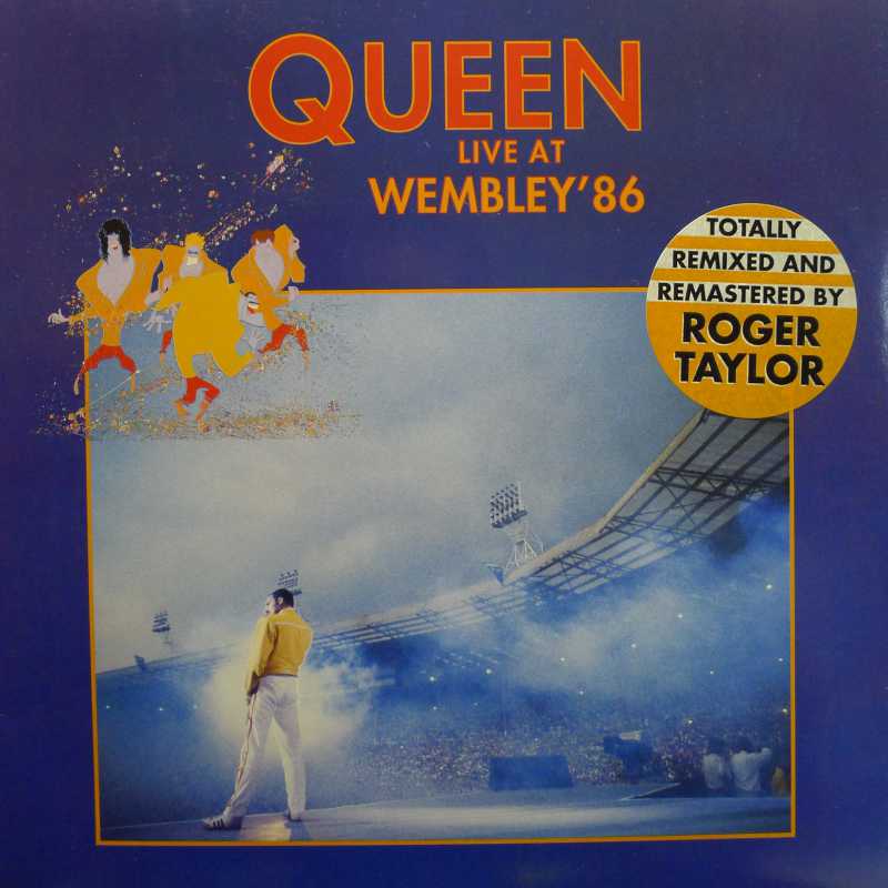 Queen, Live At Wembley '86, 2 LP 1992 EU, Parlophone, płyta