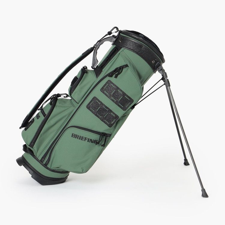 BRIEFING GOLF - CR-9 FD RIP | キャディバッグ | フォレストグリーン
