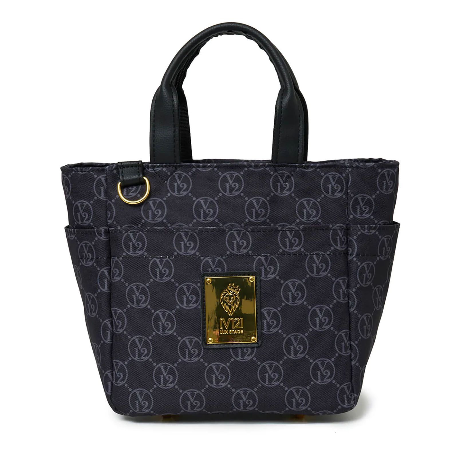 V12 - MONOGRAM CART BAG | カートバッグ | ブラック | ユニセックス