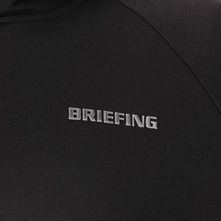 BRIEFING GOLF - MEN'S WARM 3D LOGO HOODIE | パーカー | ブラック