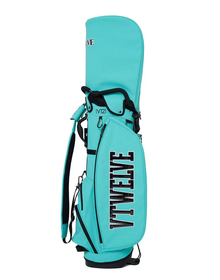 V12 - PERFORATE CB | スタンドキャディバッグ 9号 | ターコイズブルー