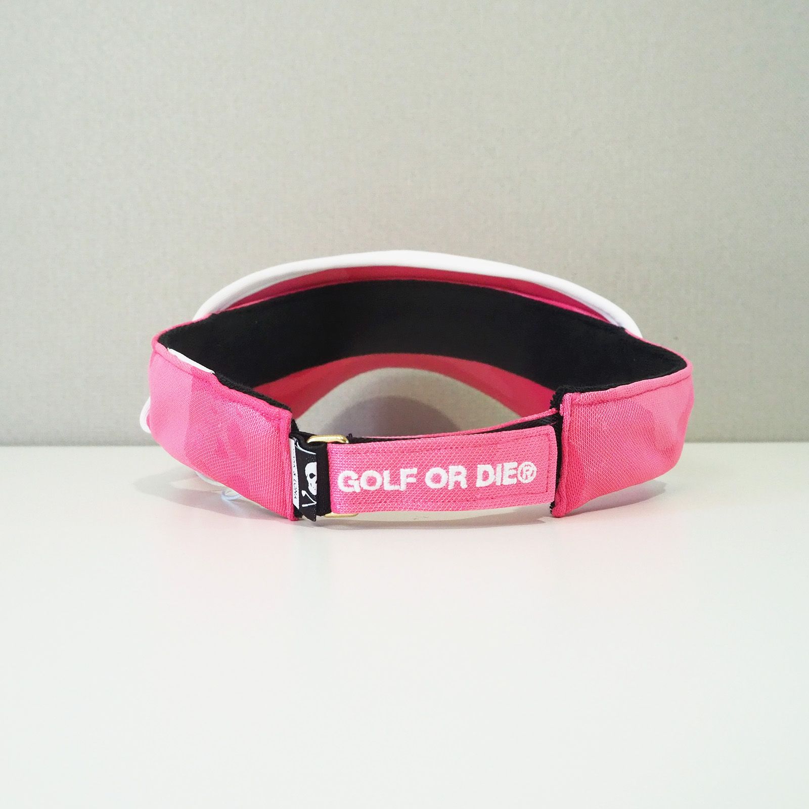 MARK&LONA - Gauge Visor Wide Brim | サンバイザー | ピンク