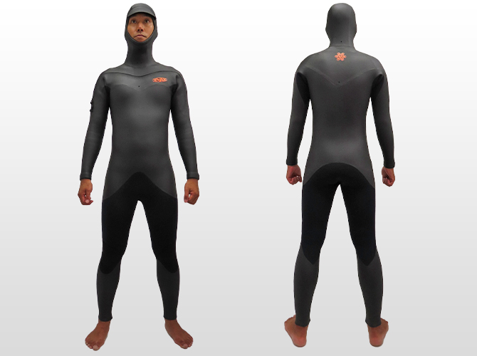 オールブラックLCZ-fd-vyper | 【工場直販】サーフィン用フルオーダー