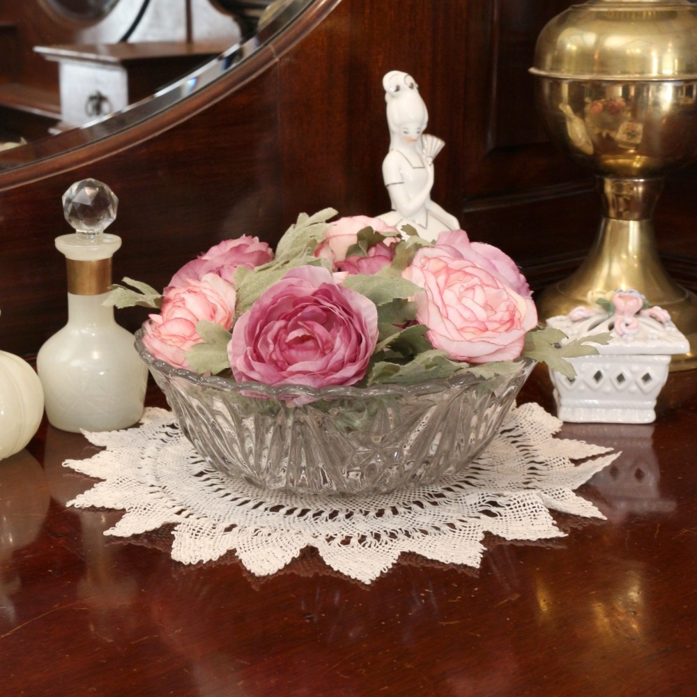 ときめくような演出を楽しんで♪ ヴィンテージガラスボウル SB1-196