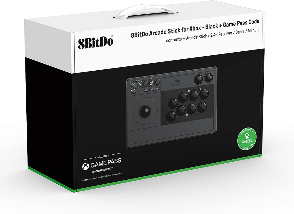 8Bitdo Arcade Stick (Black) for Xbox Series X|S and Xbox One