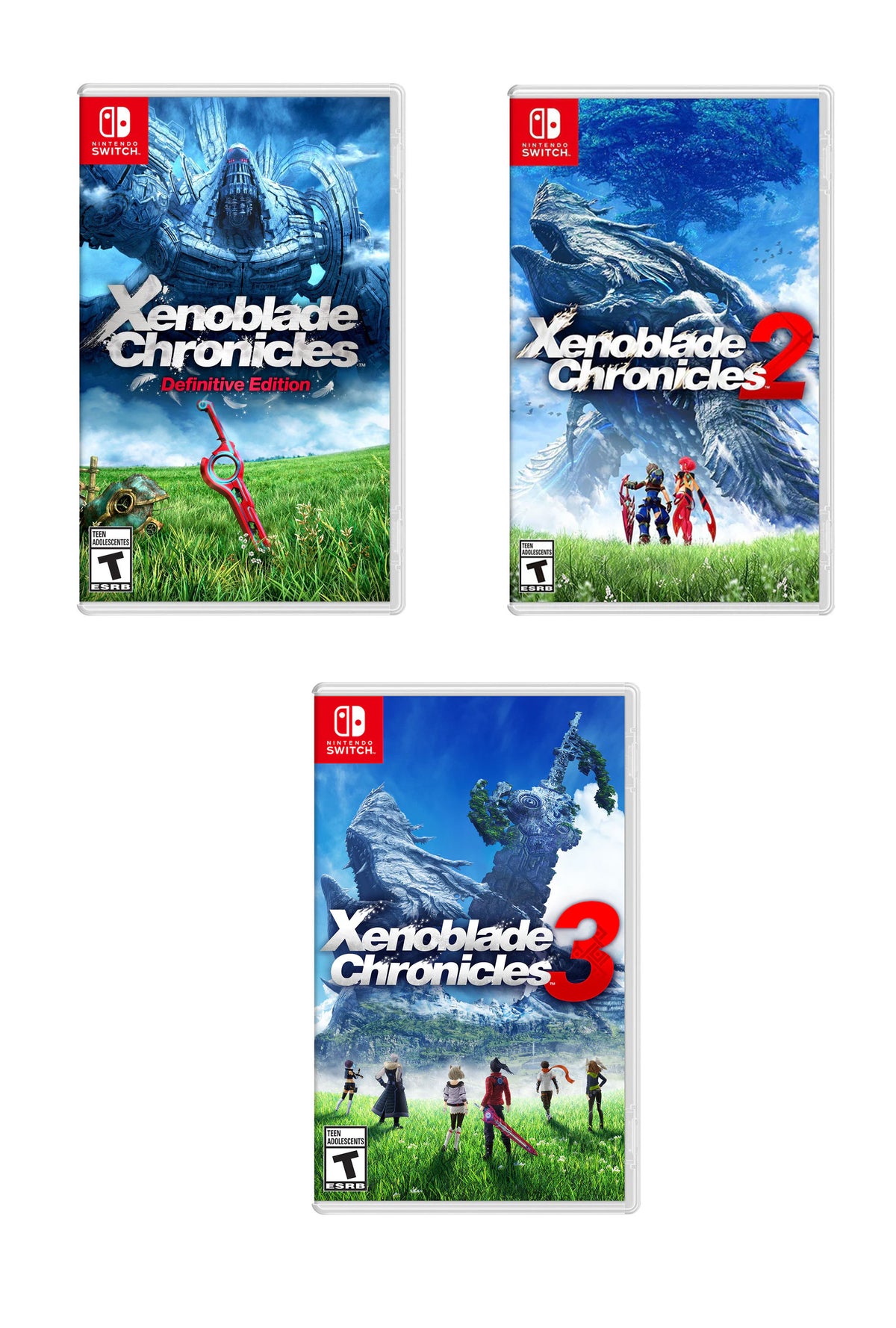 Xenoblade Chronicles 3-Pack Bundle (Includes Xenoblade Chronicles