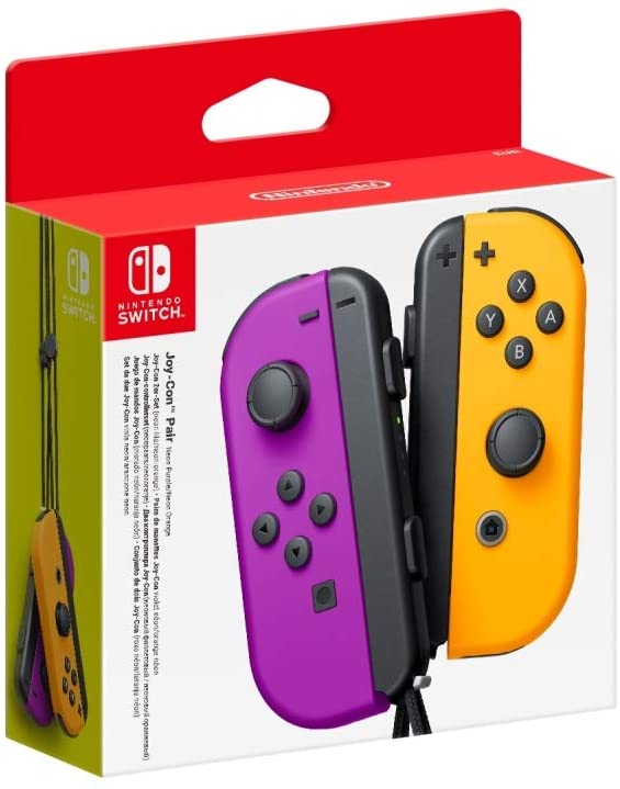Nintendo Switch Joy-Con Controller 2 Pack [Neon Purple and Neon