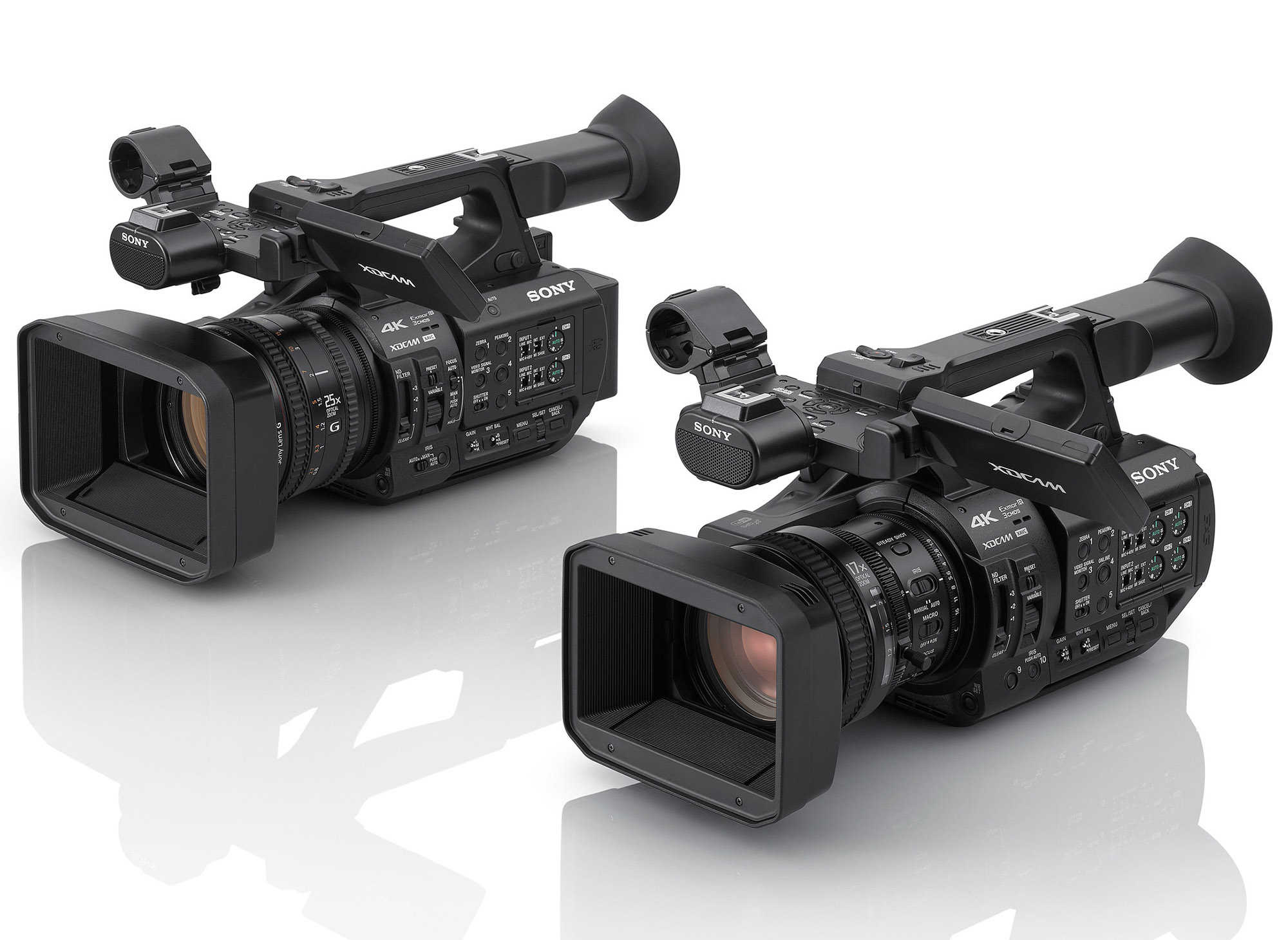 ソニー、4K/60p対応で3CMOS! ハンディカムコーダーの決定版 1/2インチ