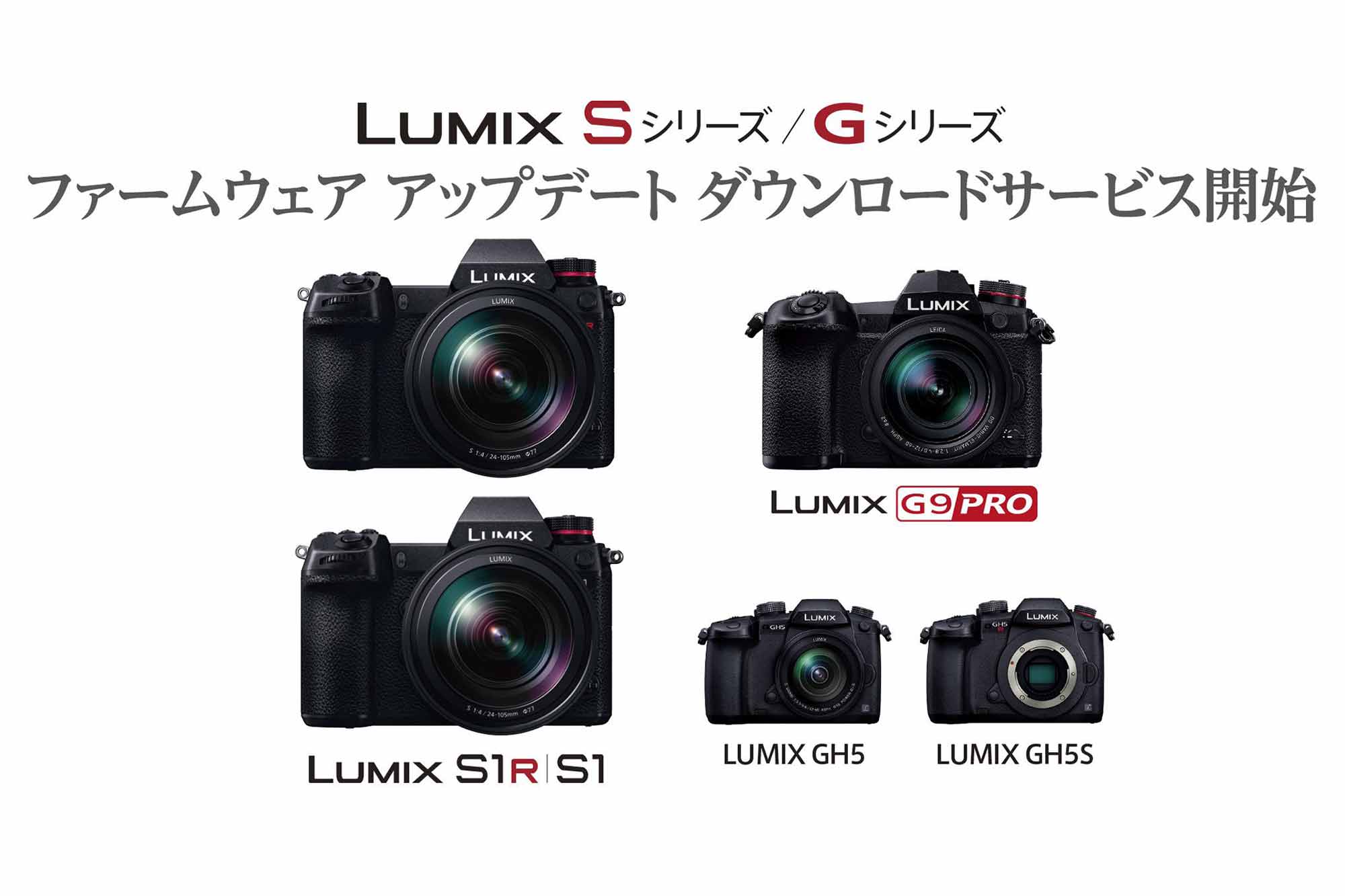 パナソニック、デジタル一眼カメラ「LUMIX」Sシリーズ 『DC-S1R / S1