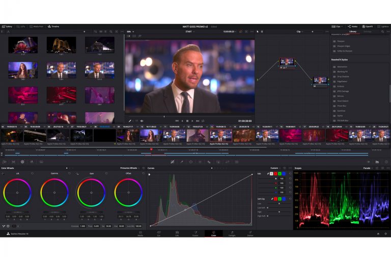 ブラックマジックデザイン、『DaVinci Resolve 16』と『 Fusion 16