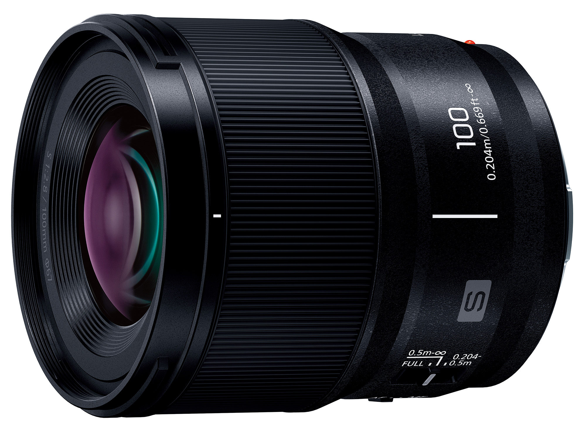 パナソニック、世界最小最軽量の中望遠マクロレンズ「LUMIX S 100mm F2