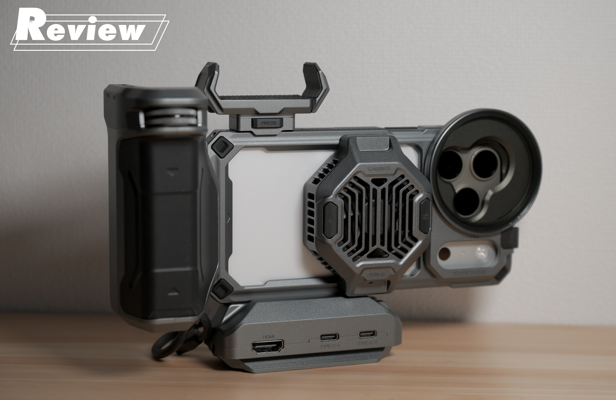 TILTA case④】伝説のiPhoneリグがパワーアップ、TILTA Khronos for