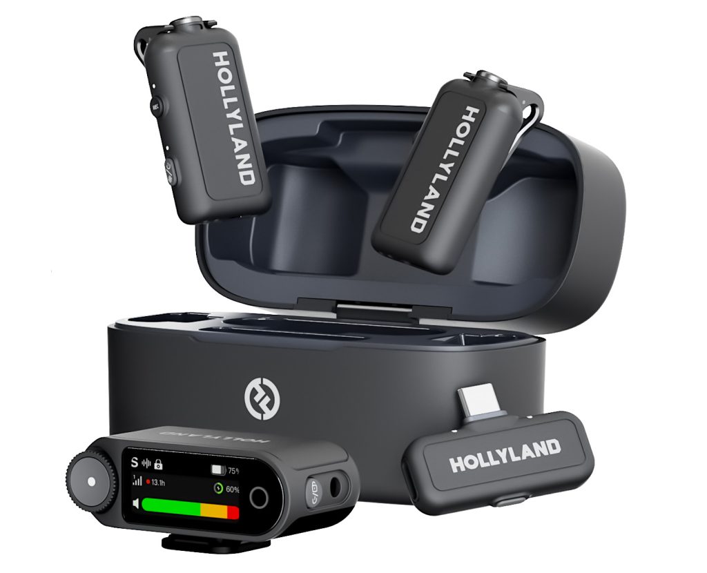 Hollyland、ワイヤレス・マイク・システム「LARK MAX 2」を発売〜32bit