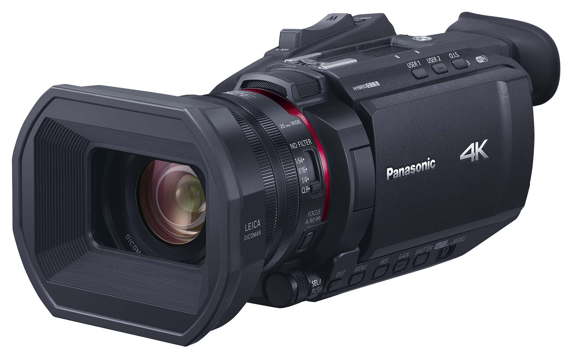 パナソニック、10bit 4K/60p内部記録対応のビデオカメラ2モデルを3月19